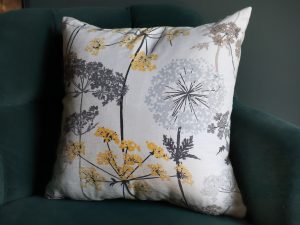 Cow Parsley Scatter Cushion, Country Home Interior