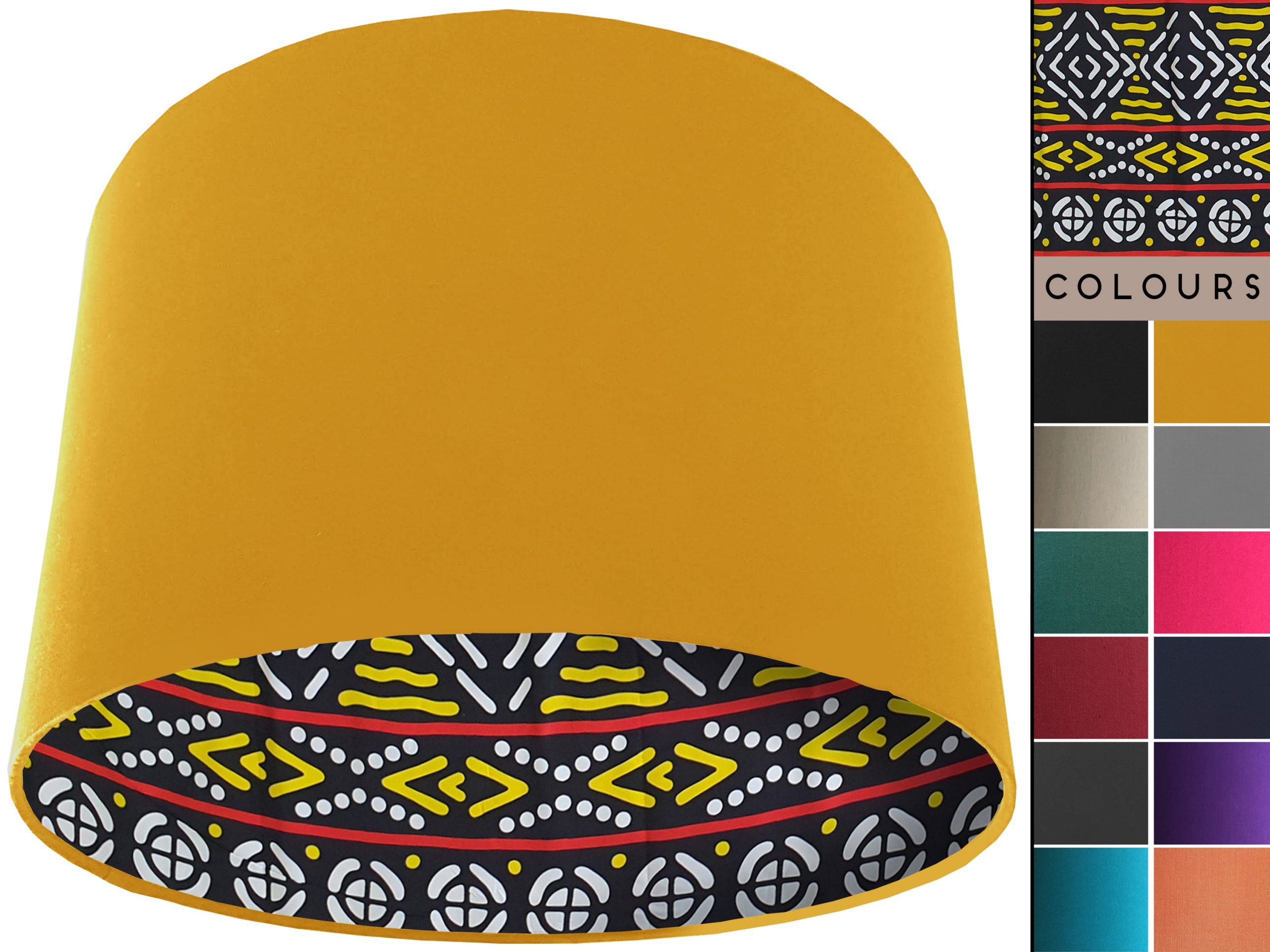 Modern Boho Lampshade, Bohemian Geometric Light Light Owl