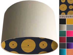 Retro Bohemian Lampshade Cream, Stylish Home Interior