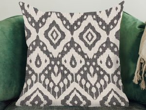 Marrakech Grey Sofa Cushion, Stylish Modern Interior