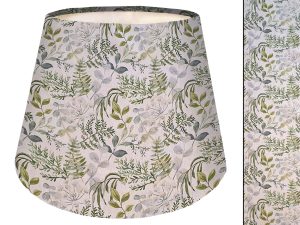 Pastel Botanical Empire Lampshade, Country Interior