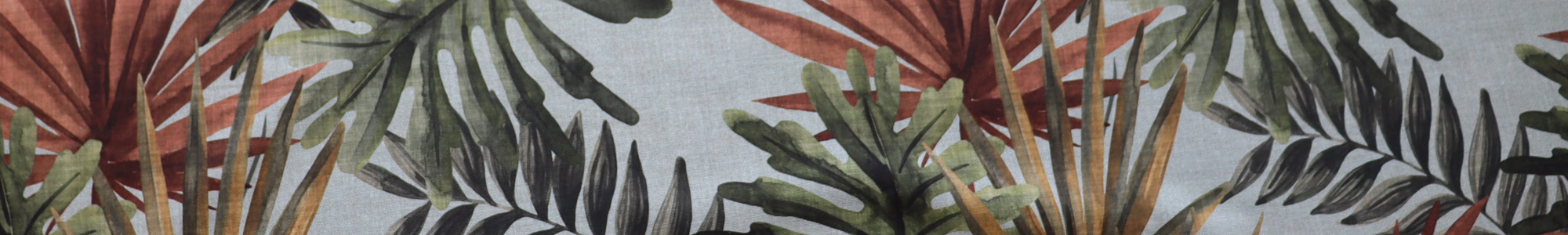 Banner 300 - Autumn Tropical Leaf