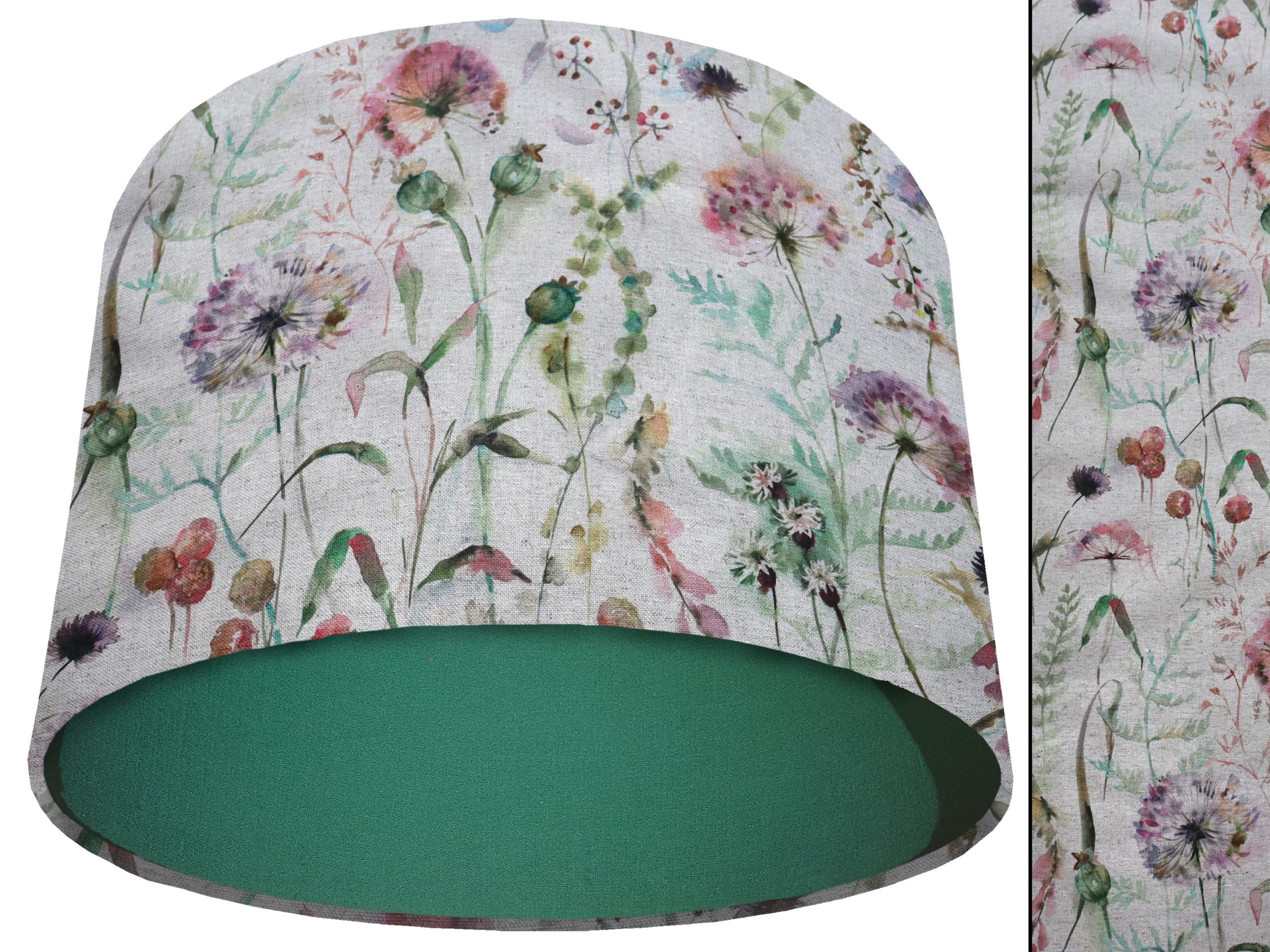 Country Floral Light Shade Green, Inspired Vintage Home