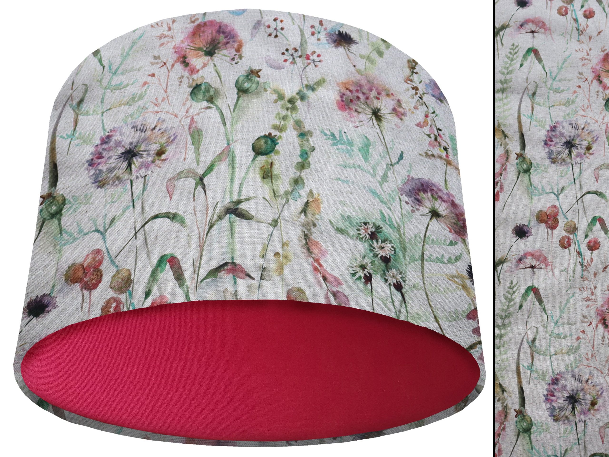 Country Floral Light Shade Red, Inspired Vintage Home
