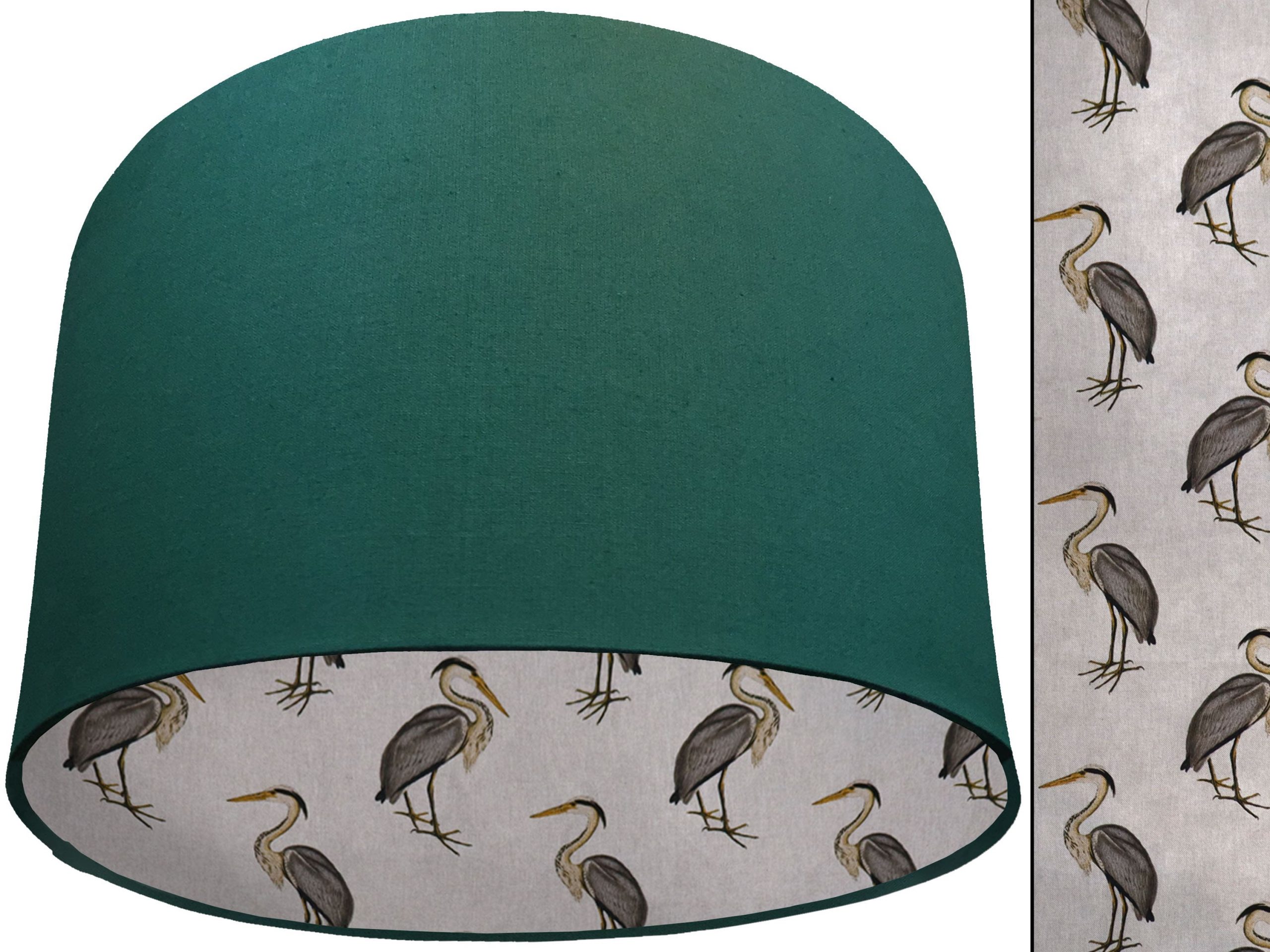 Country Rustic Lampshade Green, Traditional Home Interior