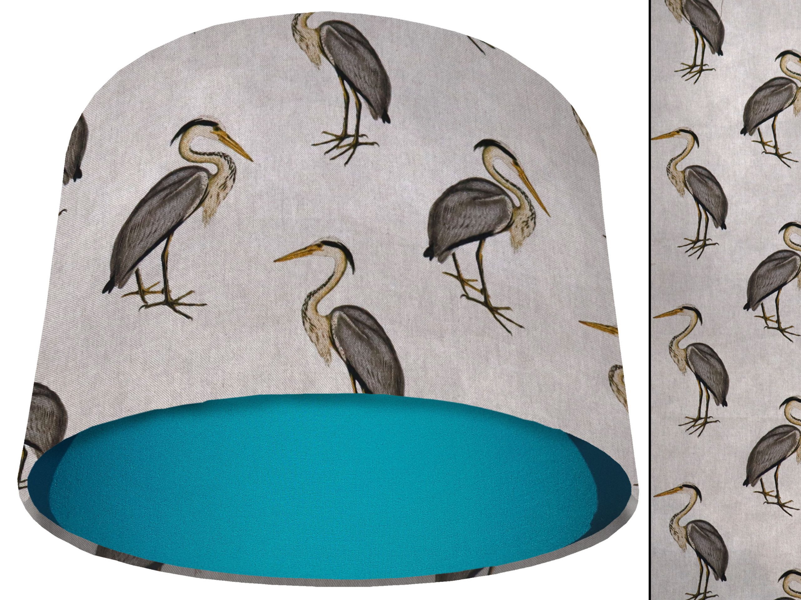 Country Rustic Light Shade Teal, Country Cottage Décor