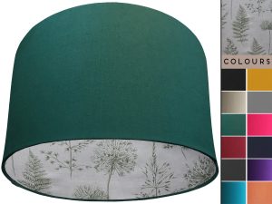Green Country Lampshade Green, Traditional Country Home