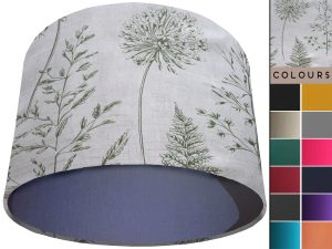 Country Green Light Shade Blue, Rustic Home Interior