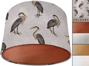 Country Rustic Lamp Shade Copper, Inspired Vintage Décor