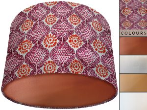 Geometric Pink Lamp Shade Copper, Stylish Modern Home