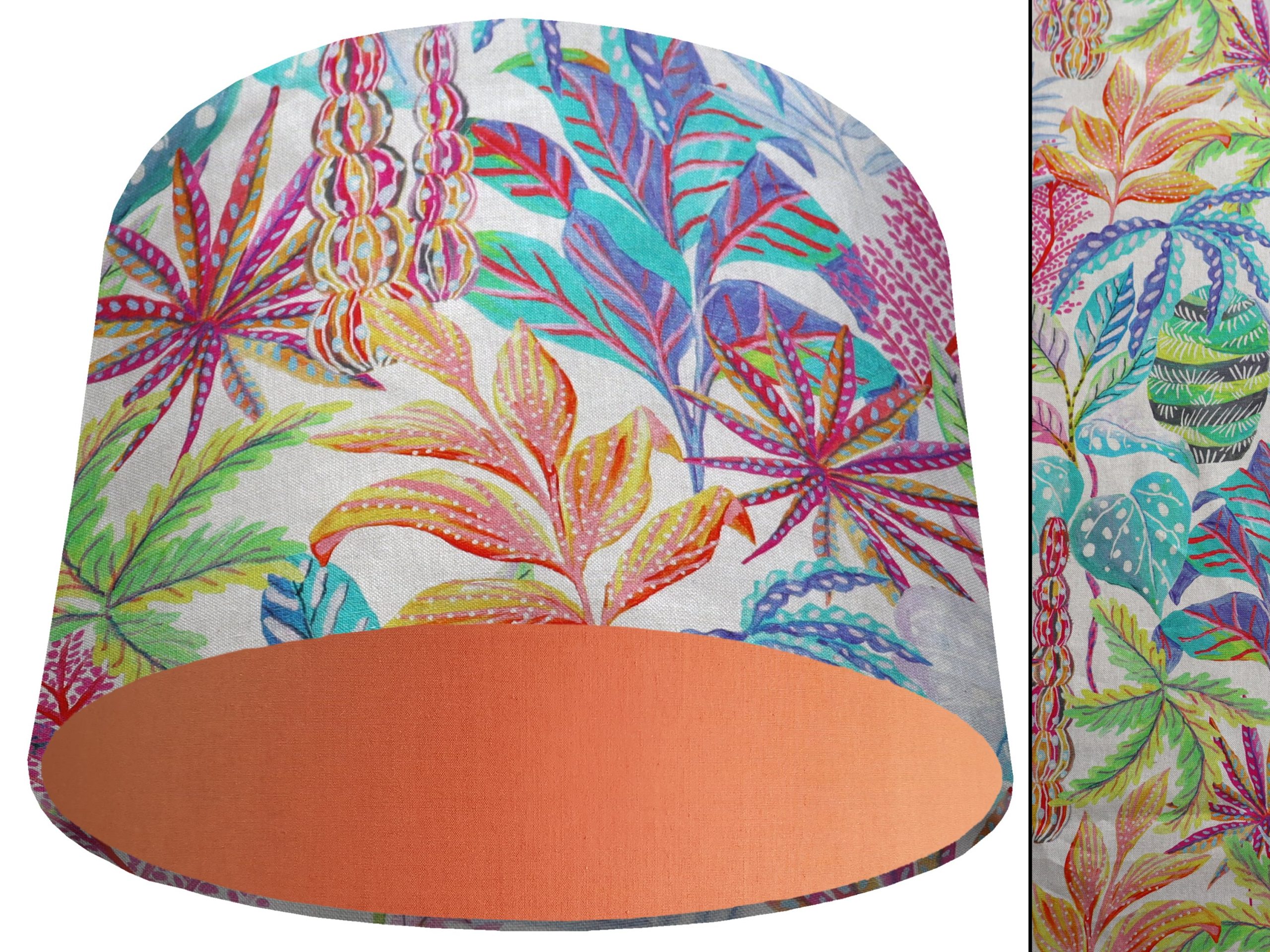 Rainbow Tropical Light Shade Orange, Modern Home Interior