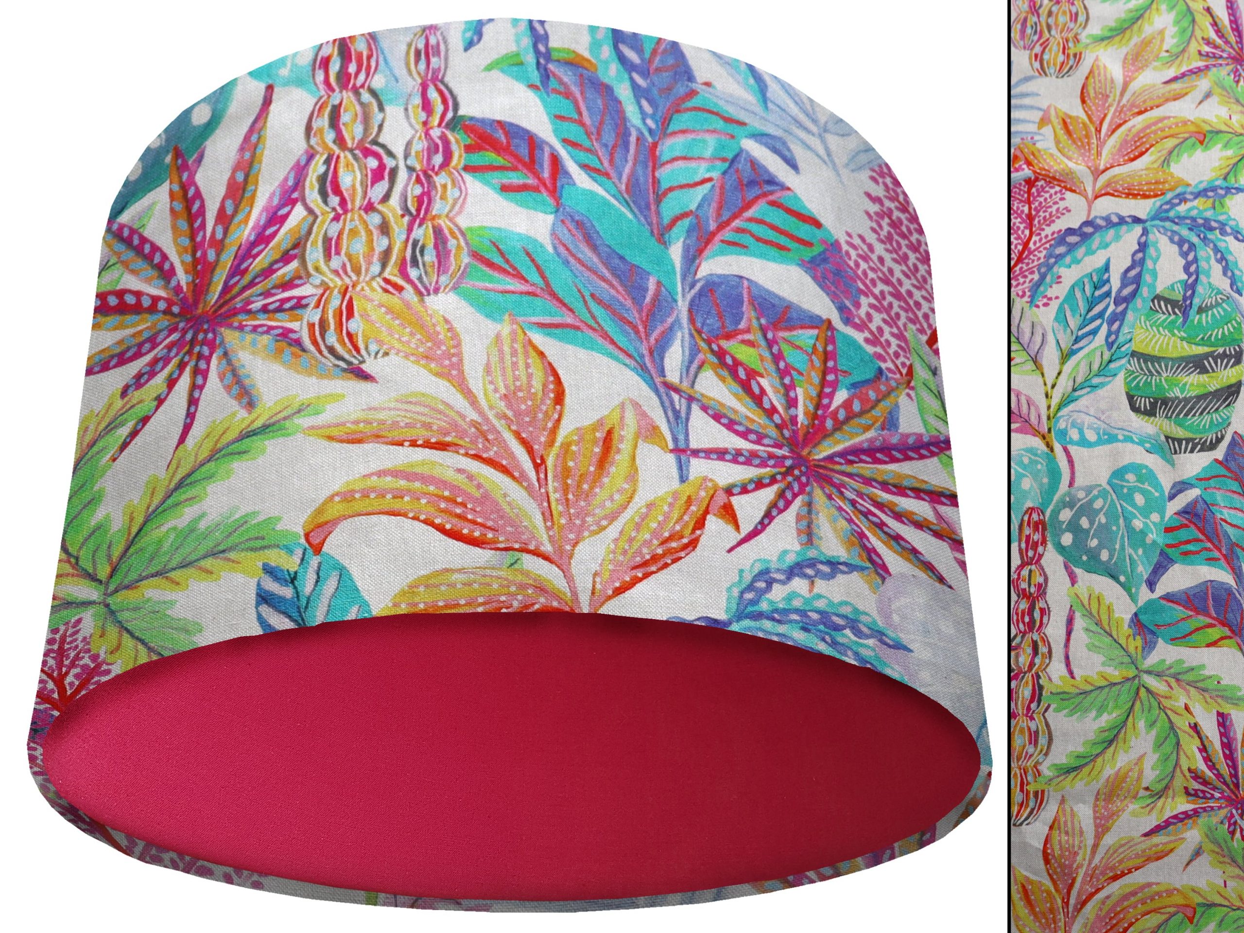Rainbow Tropical Light Shade Red, Modern Home Interior