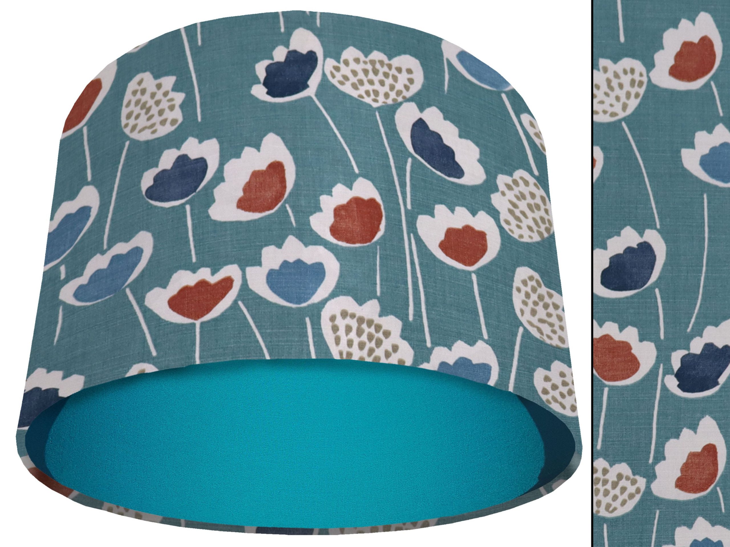 Green Scandinavian Light Shade Teal, Modern Scandi Home
