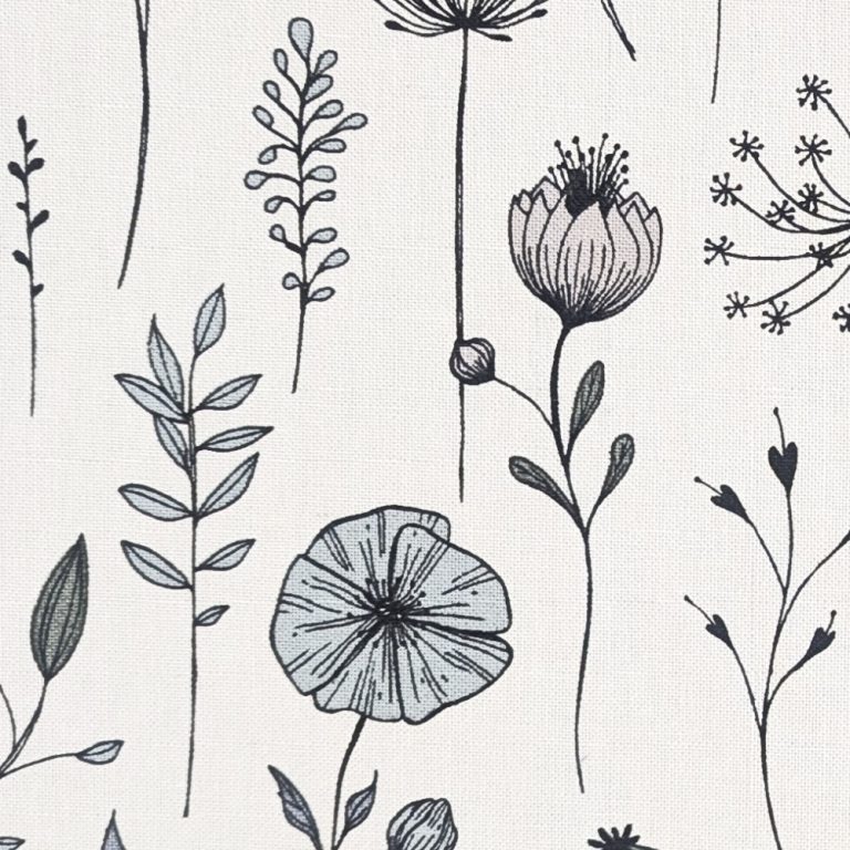 Wildflower Scandi Lampshade Fabric