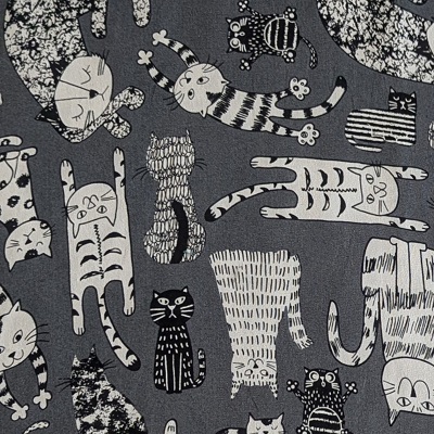 Cat Print Fabric Lampshade Gallery