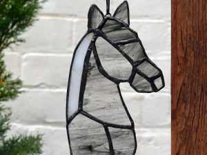 Horse Stained Glass Suncatcher