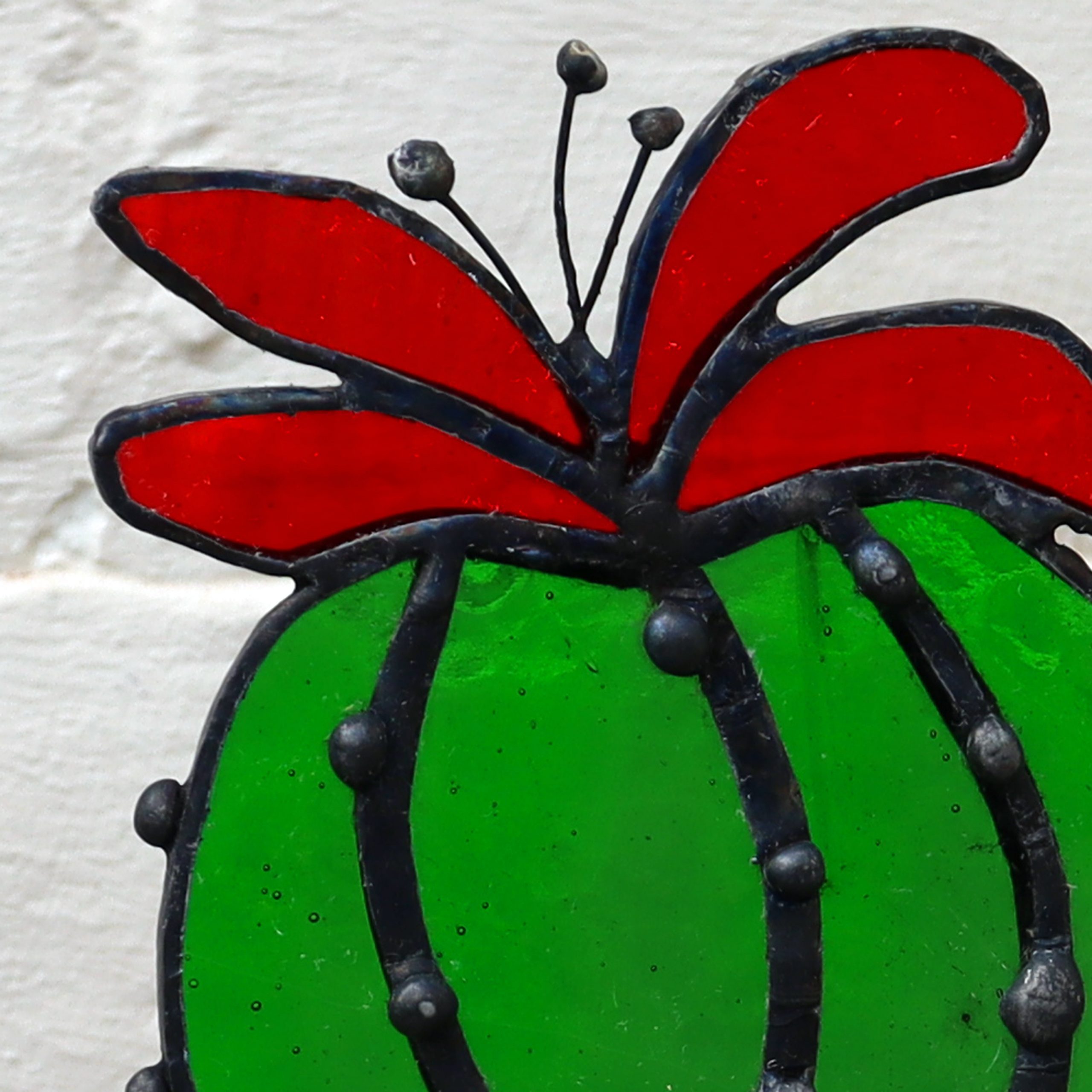 Stained Glass Cactus Plant