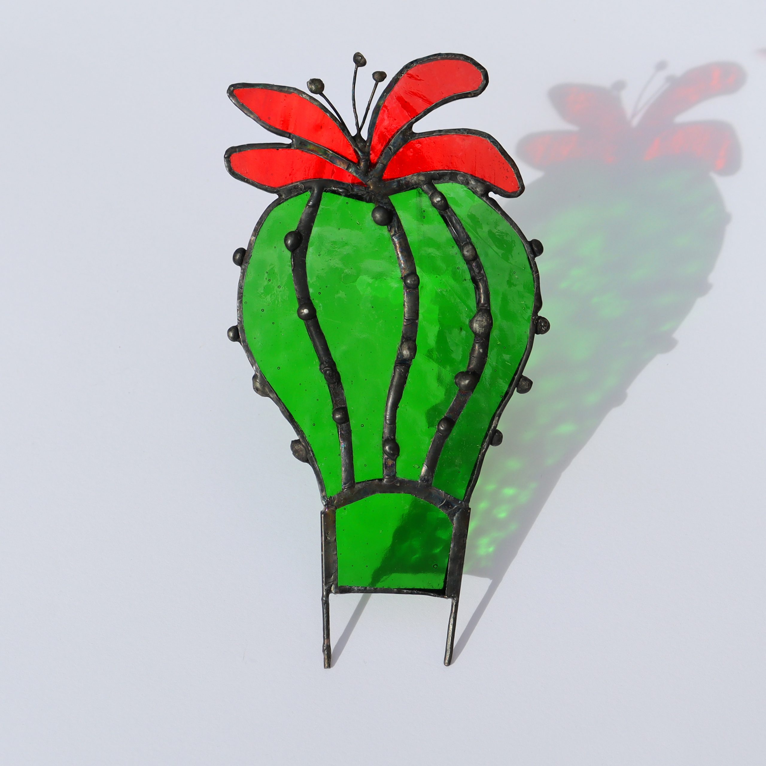Stained Glass Cactus Plant